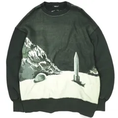 UNDERCOVER アンダーカバー 22SS 日本製 WORKSHOP ヘビー裏毛ドルマンスウェット OGRE YOU ASSHOLE SWEATSHIRTS UC1B4804-2 2 DARK GREEN トレーナー プルオーバー トップス g23282