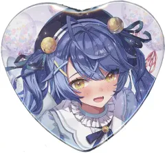 【中古】バッジ・ピンズ 天宮こころ 「バーチャルYouTuber にじさんじ バレンタイングッズ2021 ハート型缶バッジ」