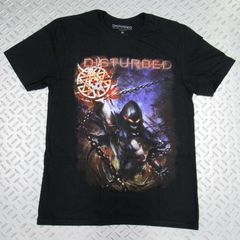 オフィシャル バンドTシャツ ディスターブド DISTURBED Vortex Colours ブラック 黒