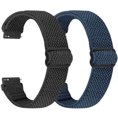 【在庫処分】18mm 19mm ベルト16mm 20mm 弾性ナイロンバンド 22mm時計バンド伸縮性 クイックリリース [TumpCez] 調整腕時計交換ベルト