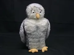 Steiff - ■新品同様■ Steiff シュタイフ 651793 くまのプーさん オウル ウール55％×コットン45％ フクロウ ぬいぐるみ グレー系 AV8853 □新品同様□ Steiff シュタイフ 651793 くまのプーさん オウル