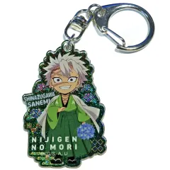 【中古】キーホルダー 不死川実弥 「ニジゲンノモリ×鬼滅の刃 ネオンアクリルキーホルダー2023年(ダイカット型)」