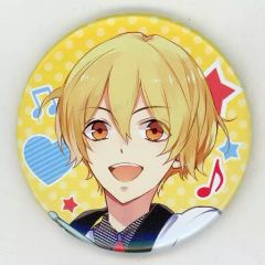 アイナナ 7周年　缶バッジ　六弥ナギ 六弥ナギ アイナナ 7TH 7周年 ホログラム缶バッジ プライズ の通販 by