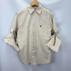BURBERRY LONDON BLUE LABEL OLD  コットンシャツ サイズM FEK37-626-40　07041603 01