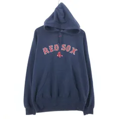 古着 00年代 ナイキ NIKE TEAM MLB BOSTON RED SOX ボストンレッドソックス スウェットプルオーバーパーカー メンズL相当/eaa468566