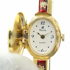 ANDRE MOUCHE アンドレムッシュ 花柄 ネックレスウォッチ