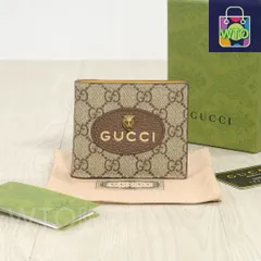 【今日特価】Gucci グッチ クラシック短款二つ折り 輸入牛皮とPVCを使用、優れた手触りを実現