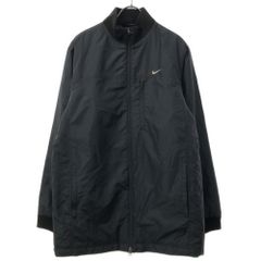 ナイキ ゴルフ ダブルジップ 中綿ジャケット L ブラック NIKE メンズ