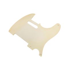 YJB PARTS TL50's テレキャスター用ピックガード レリックエイジドホワイト1Ply 5穴 インチ 日本製 レリックギターパーツ