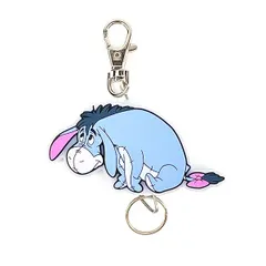 ディズニー イーヨー ラバーリール キーホルダー Disney