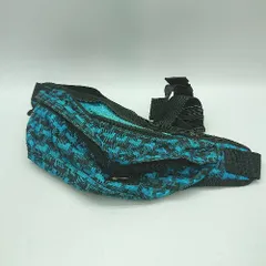 ◇ Θ NIKE ナイキ 総柄 ボディバッグ ブルー ブラック系 メンズ レディース E  【1410290048757】