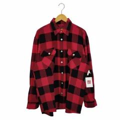 アンチソーシャルソーシャルクラブ ANTI SOCIAL SOCIAL CLUB No Expectations Flannel Red ネルシャツ メンズ JPN：XL のサムネイル