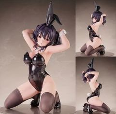 セクシーフィギュア バニーガール 黒バニー 女の子 美少女 美女 JK 女子高生 インテリア コレクション うさ耳 ウサミミ ビッグサイズ妖艶  可愛い かわいい
