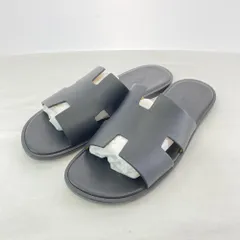 【新品】エルメス　HERMES サンダル　イズミール　ステッチ　44 ノワール 新品】エルメス HERMES サンダル イズミール ステッチ 44