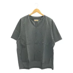 【新品】  prasthana / プラスターナ | wide arm skipper Tシャツ | M | ブラック | メンズ