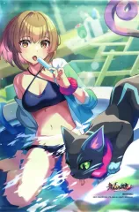 【中古】タペストリー ツクモ＆クオン 描き下ろしB2タペストリー 「PS5/Switchソフト 九魂の久遠」 トレーダー購入特典