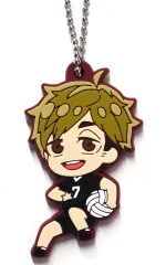 【中古】キーホルダー 宮侑 「でふぉラバ! ハイキュー!! 白鳥沢学園・稲荷崎キーホルダー」