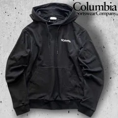 Columbia Sportswear コロンビア スポーツウェア アウトドアウェア 上質コットン混スウェット 長袖 フーディ パーカー プルオーバー CZ1YMG920 ブラック ▲005▼30517h01