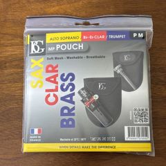 【在庫一掃セール】BG マウスピース ポーチ ソプラノ/アルト サクソフォーン・Bb/Eb クラリネット・トランペット PM