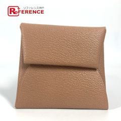 HERMES エルメス コインケース バスティア ヴェルソ シェーブル  ケブラコ/モーヴシルベストル  ブラウン
