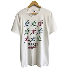 USA製 FRUIT OF THE LOOM フルーツオブザルーム アート ランニング イベントTシャツ シングルステッチ 半袖Tシャツ 白 Mサイズ No.G218