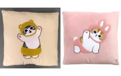 【中古】クッション・本体 全2種セット もこっとクッション 「mofusand」