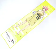 【中古】タオル・手ぬぐい 中野一花 マフラータオル 「映画 五等分の花嫁×極楽湯・RAKU SPA 癒し500%～五人五色のごくらく～」 花嫁プラスセット特典