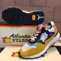 ホワイト×イエロー　アトランティックスターズ　ビブラムソール
