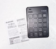 【HY】O【中古】【美品】ELECOM エレコム TK-TBP020BK Bluetooth接続 薄型 テンキー ブラック[ゆうパケット発送、送料無料]HY002