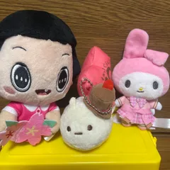 人気キャラクターマスコットぬいぐるみまとめ売り❤️チコちゃん❤️すみっコぐらし❤️マイメロディ❤️プライズ非売品❤️セット売り‼️