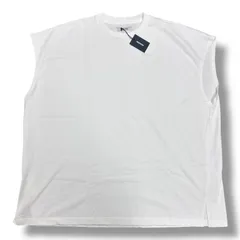 25ss 新品 MINEDENIM マインデニム ノースリーブTシャツ XL マインデニム｜MINEDENIM『ノースリーブTシャツ』#BLK【23SS
