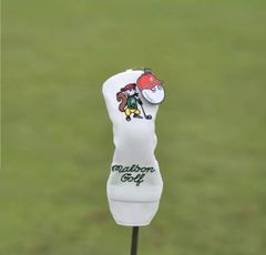 【新品1点】リスMalbon Golfマルボンユーティリティ用ゴルフカバー白色