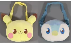 【中古】バッグ 全2種セット 肩掛けぬいぐるみバッグ～ピカチュウ・ポッチャマ～ 「ポケットモンスター ポケピース」