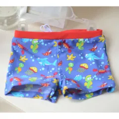 ☆ E ☆ 110cm ☆ 男の子 キッズ 水着 水泳 パンツ スイムパンツ 子供 水着 男の子 おしゃれ 海パン スイムパンツ スイミングウェア スイムウェア 水泳パンツ 海水パンツ 子ども こども ベビー キッズ ウエストゴム 紐 伸縮性 速乾 裏地付き