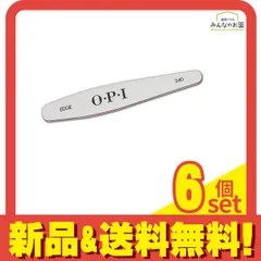 O・P・I  ネイルファイル エッジ ホワイト 240 1本入 6個セット まとめ売り