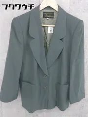 ◇ Leilian レリアン テーラード ジャケット サイズ11 グリーン レディース 【中古】 【1002800977413】