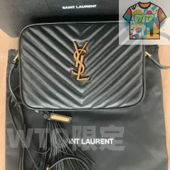 サンローランルーカメラバッグショルダー キルティング ブラック-WTO輸入1-RR53