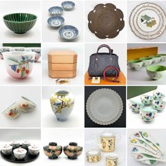 保庭楽入 造】 信楽焼 壷中窯 七賢人図 茶盌 〈数茶盌〉共箱入 10客揃