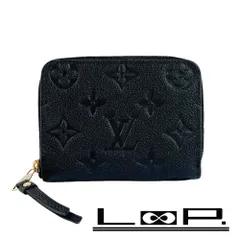 定価8万円★超美品★ルイヴィトン アンプラント ジッピー コインパース 黒 LOUIS VUITTON ルイヴィトン ジッピーコインパース バイカラー