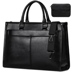 【特価商品】通勤 通学 ビジネス 防撥水 2WAY 出張 ブリーフケース 15.6インチ PCバッグ 自立 仕事 リクルートバッグ 大容量 就活バッグ A4対応 ブラック メンズ ビジネスバッグ [KTMOUW]