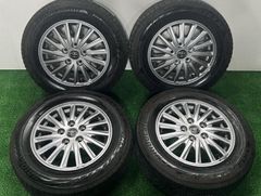 【管理番号 242-5】 トヨタ 80系 ヴォクシー ノア純正 15×6J +50 PCD114.3-5H 195/65R15 ブリジストン スタッドレス カローラスポーツ 等