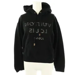 ルイヴィトン LOUIS VUITTON 1A61LL 20SS リバースロゴプルオーバー パーカー スウェット RW201W XS ブラック /ES ■OS レディース ルイヴィトン LOUIS VUITTON 1A61LL 20SS リバースロゴプル