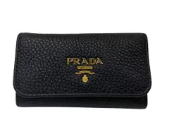 PRADA (プラダ) キーケース 1PG222 フリー ブラック ブランド/045