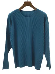 HOMME PLISSE ISSEY MIYAKE オム プリッセ イッセイ ミヤケ 19AW 青山店限定 プリーツカットソー HP93JK187 ブルー 3のサムネイル
