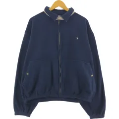 古着 90年代 ラルフローレン Ralph Lauren POLO by Ralph Lauren スイングトップタイプ フリースジャケット USA製/eaa389330