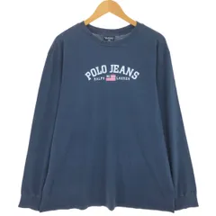 古着 ラルフローレン Ralph Lauren POLO JEANS CO RALPH LAUREN ロングTシャツ ロンT メンズXL相当/eaa497845