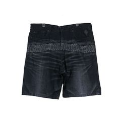 NEIGHBORHOOD ネイバーフッド 23SS BI SHORT PANTS 231XBNH-PTM10 ブラック アイコン デニム ショート パンツ ブラック ハーフ パンツ ボトムス 短パン サイズXL 特殊加工 Jun