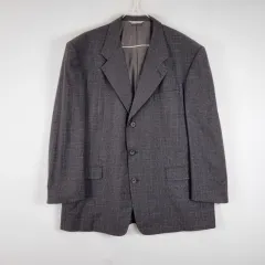D0725 ケンブリッジのメンバー メンズ 112 ー 180 チェック スーツ ジャケット