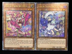 遊戯王 英語  北米版  Live☆Twinキスキル＆Live☆Twinリィラ 25thシークレットレア 1st　2枚ｾｯﾄ