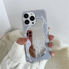 iphone12 ケース 韓国 おしゃれ 鏡 花 個性 創意 人気順 アイフォン12 ケース あいふぉん12 ケース 透明なエッジ シルバー ミラー付き iphone ケース 全面保護 超軽量 薄型 スマホカバー スマホケース 耐衝撃 衝撃吸収 携帯ケース 0